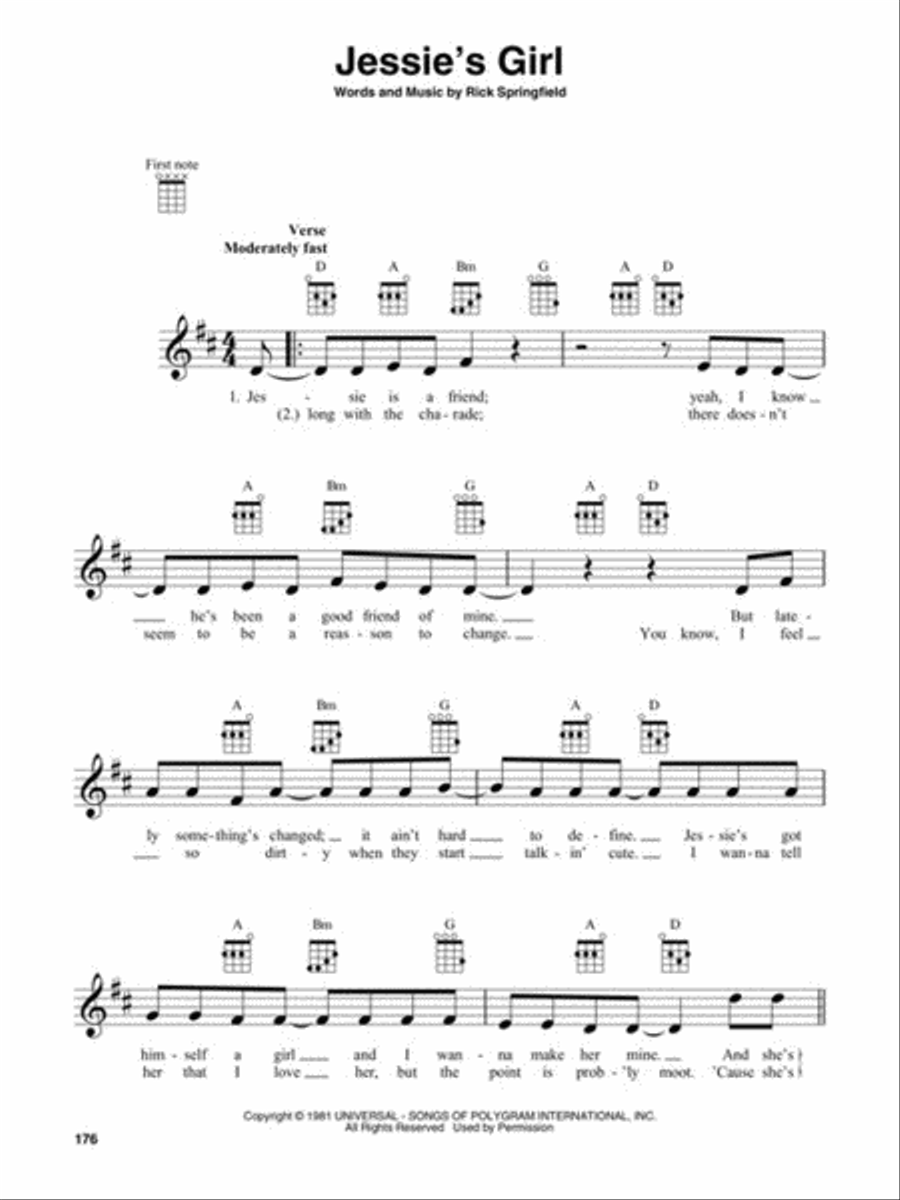 The Big Baritone Ukulele Book Baritone Ukulele scores gallery preview page 6