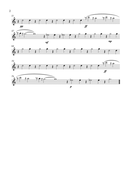 Gnossienne No.1 (Erik Satie) - clarinet quintet image number null