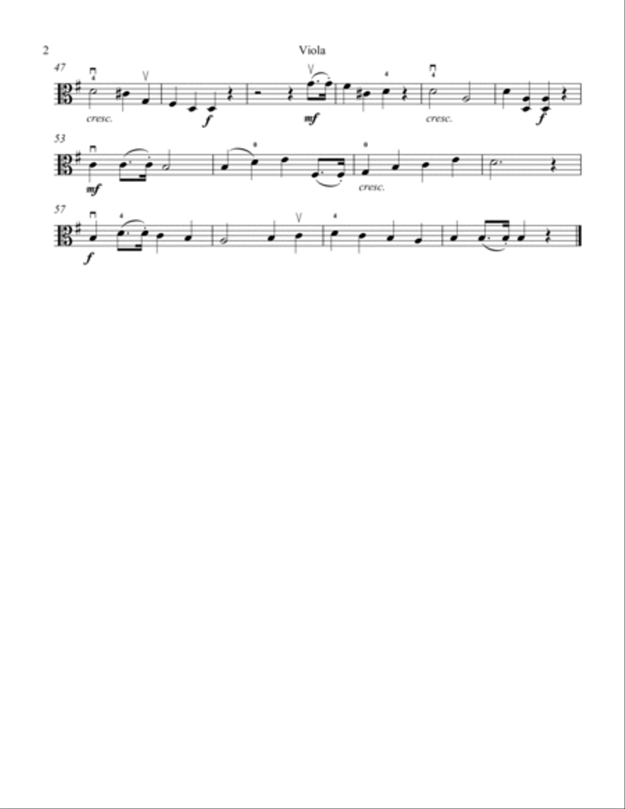 Military March Military March String Orchestra scores gallery preview page 6