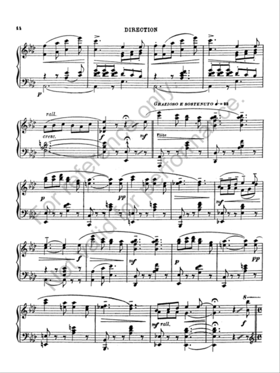 Madame Butterfly Concert Band scores gallery preview page 16