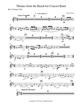 Themes from the Beach Bass Clarinet in B flat