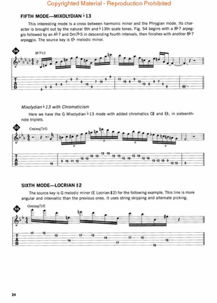 Advanced Scale Concepts and Licks for Guitar