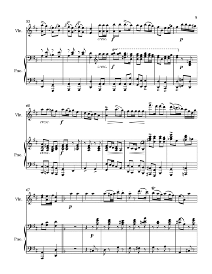 Helen Polka Helen Polka Violin Solo scores gallery preview page 5