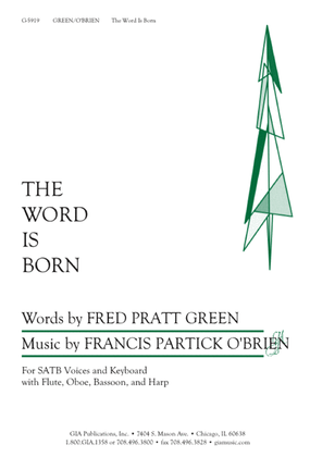 Book cover for The Word Is Born - Instrument edition