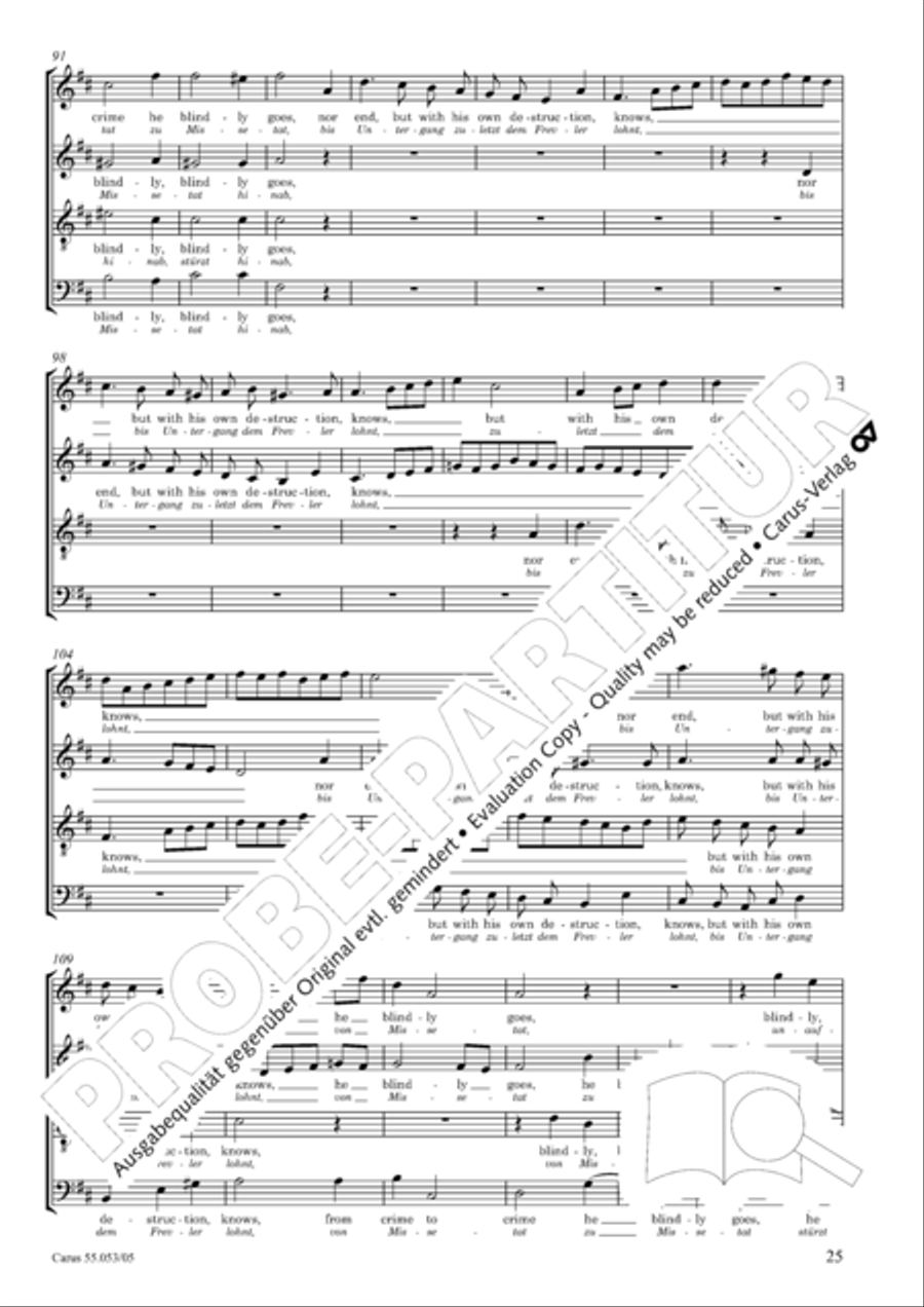 Saul Saul SSATB scores gallery preview page 26