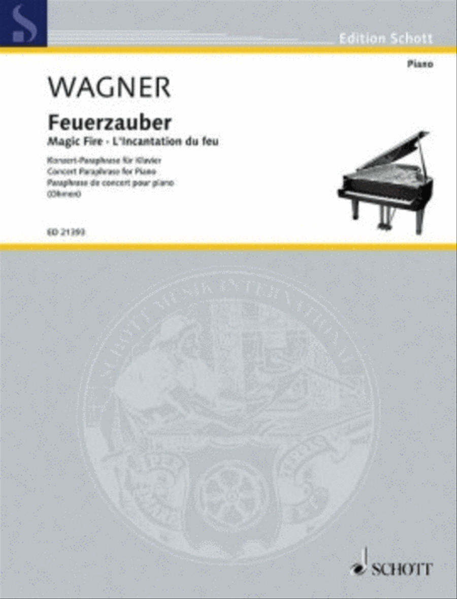 Magic Fire from “The Valkyrie” Piano Solo scores gallery preview page 1