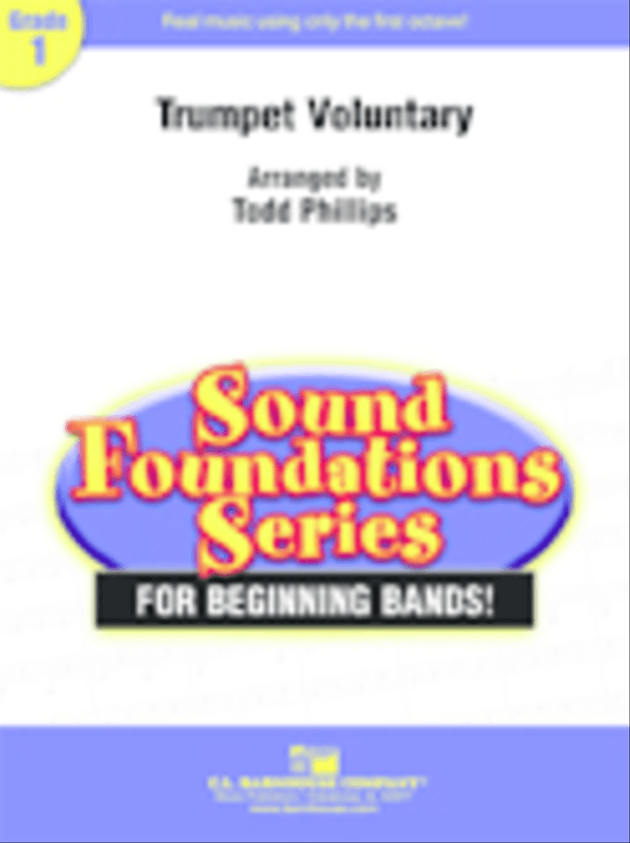 Trumpet Voluntary Trumpet Voluntary Concert Band scores gallery preview page 1
