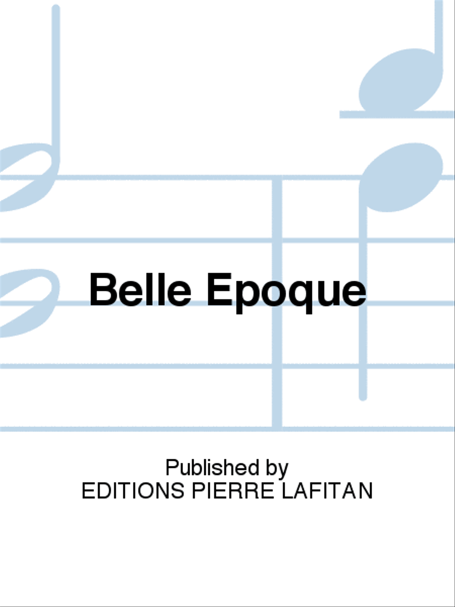 Belle Epoque Flute Solo scores gallery preview page 1
