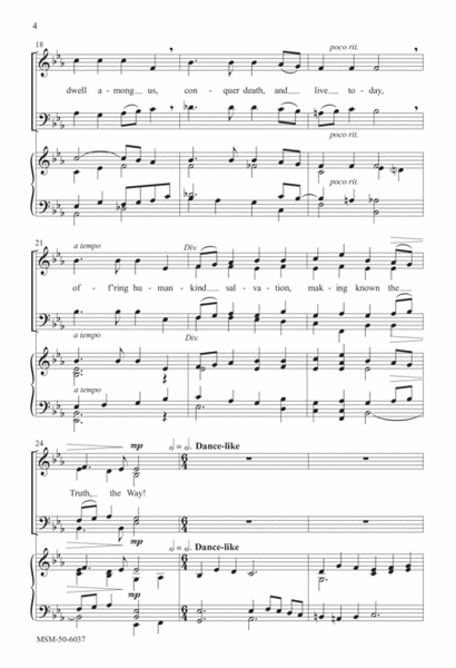 Come, Believers in the Gospel (Downloadable Choral Score)