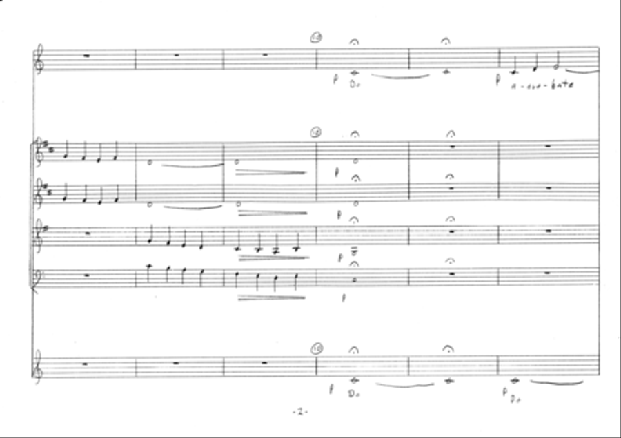 Nous Sommes La 4-Part scores gallery preview page 5