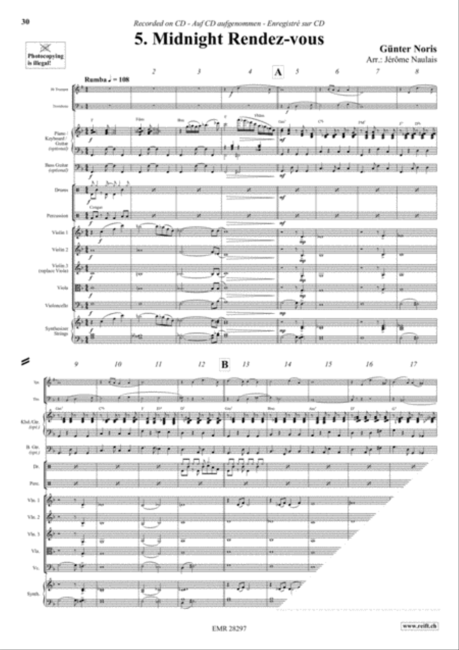 Let's Dance Volume 3 Let's Dance Volume 3 Brass Ensemble scores gallery preview page 7