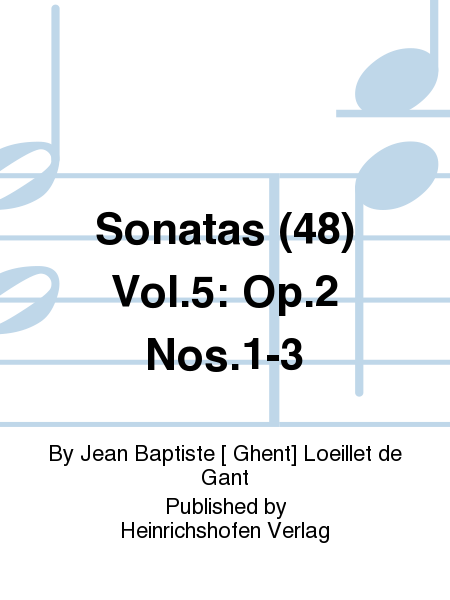 Sonatas (48) Vol. 5: Op. 2 Nos. 1-3