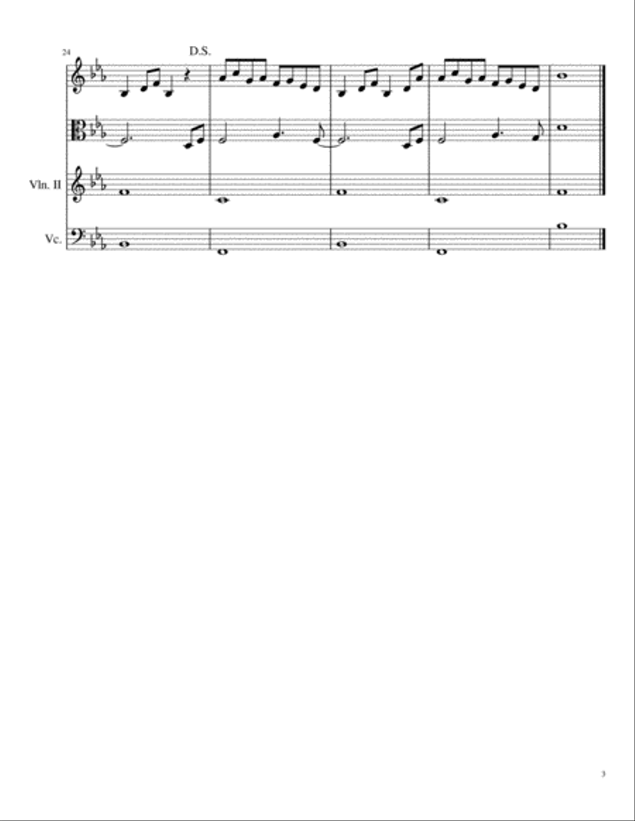 Mad World String Trio scores gallery preview page 3