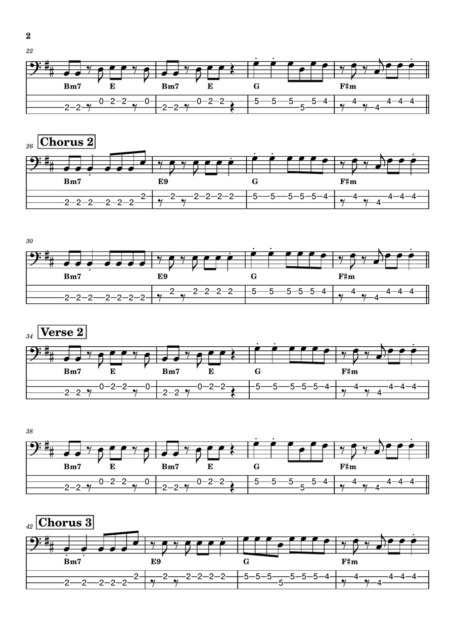 Jamming Guitar Tablature scores gallery preview page 2