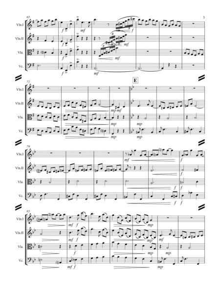 Debussy – La plus que lente (for String Quartet) image number null