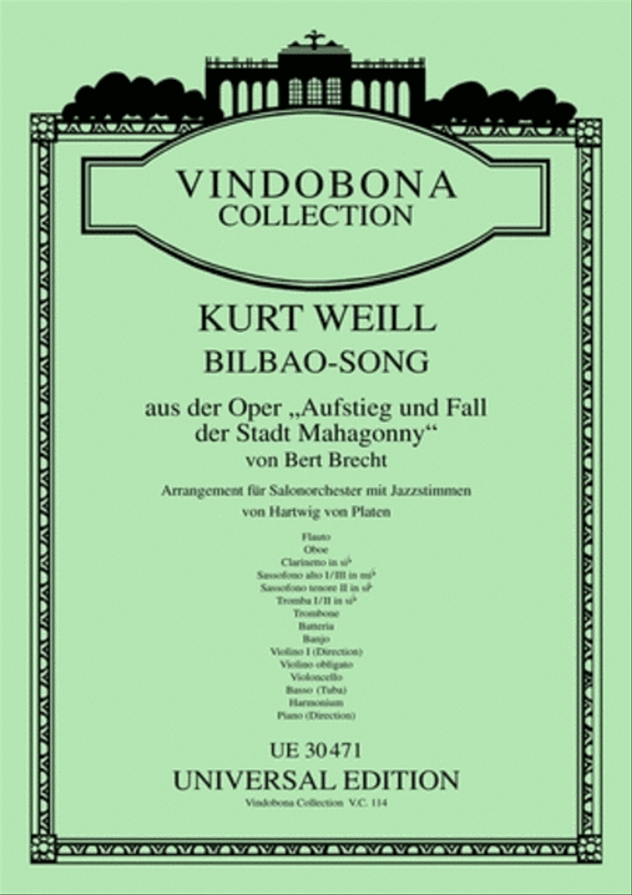 Bilbao-Song Bilbao-Song Orchestra scores gallery preview page 1