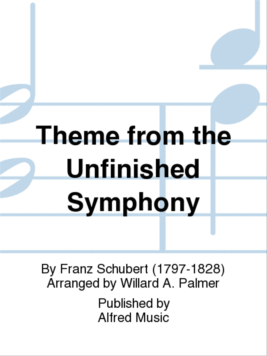 Theme from the Unfinished Symphony Small Ensemble scores gallery preview page 1