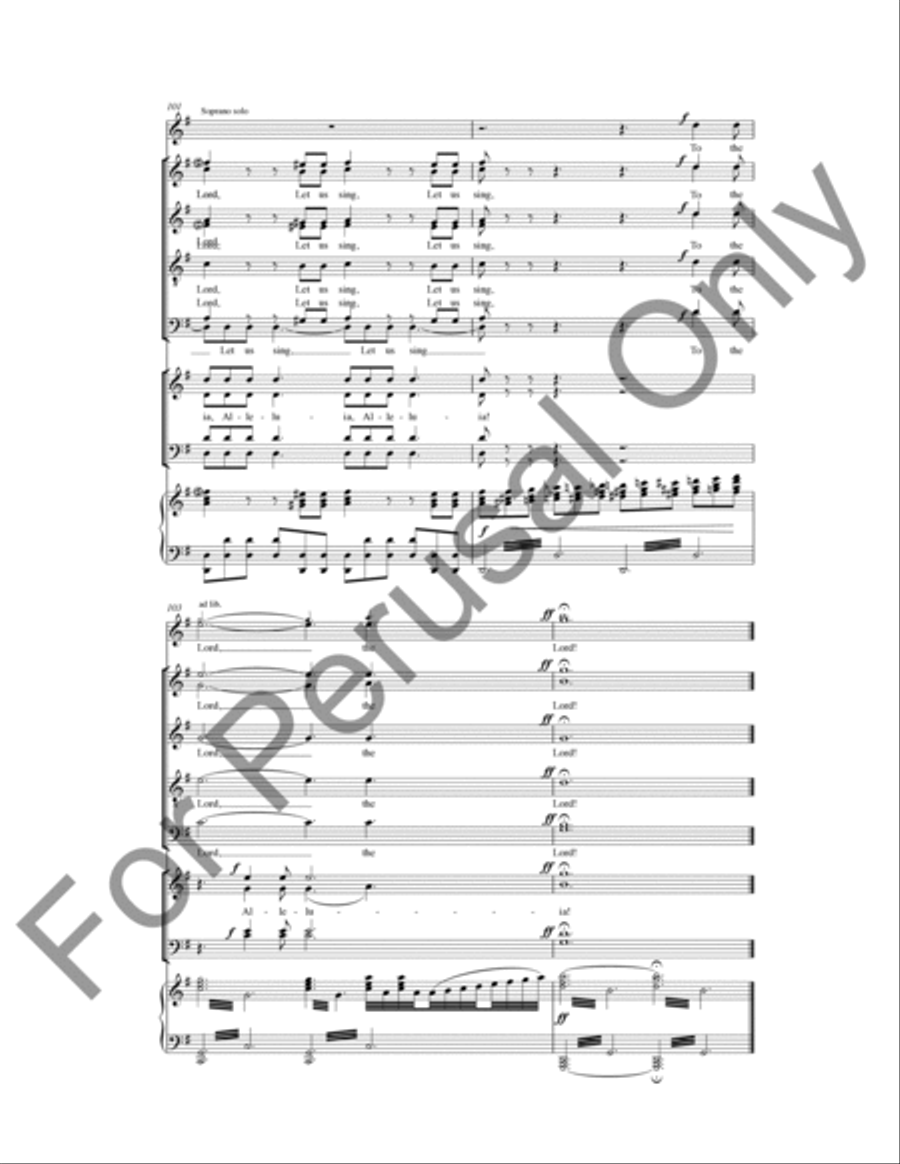 Jesus Is Risen (Choral Score) 4-Part scores gallery preview page 13