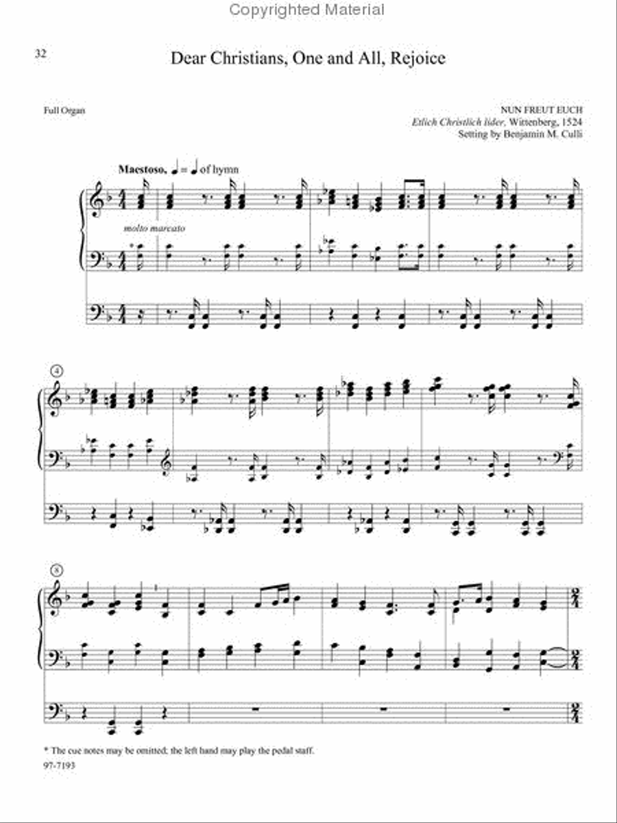 Musica Sacra: Easy Hymn Preludes for Organ, Vol. 5