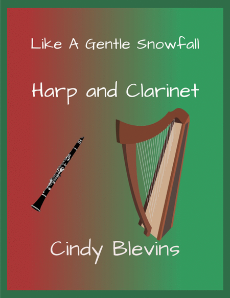 Like A Gentle Snowfall, for Harp and Clarinet image number null