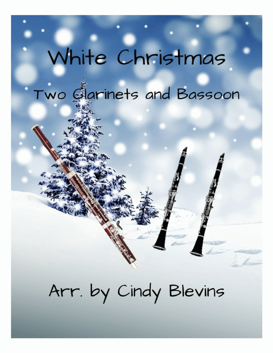 White Christmas Woodwind Trio scores gallery preview page 1
