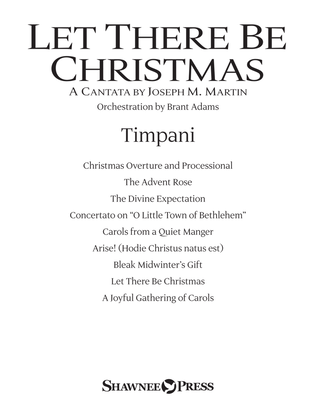 Book cover for Let There Be Christmas Orchestration - Timpani