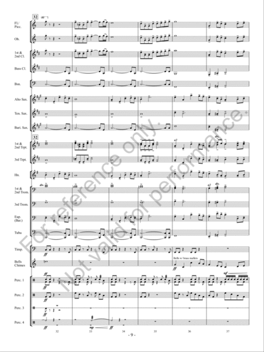Jubilee 150 Concert Band scores gallery preview page 10