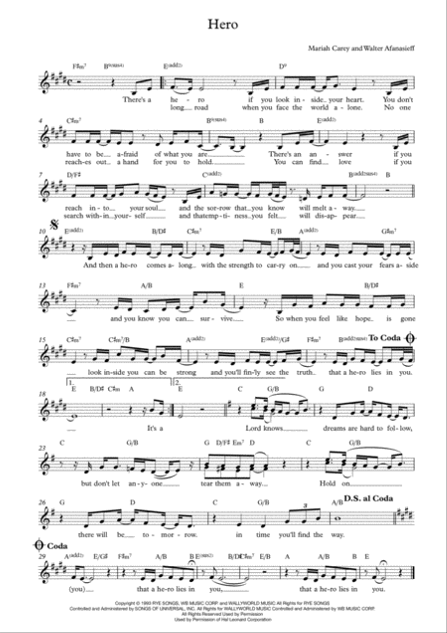 Hero 2-Part scores gallery preview page 1