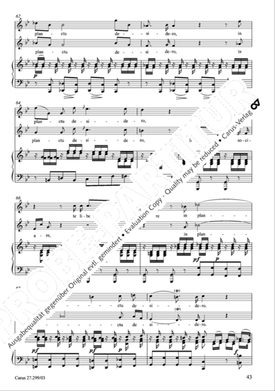 Stabat mater Stabat mater Women's Choir scores gallery preview page 44