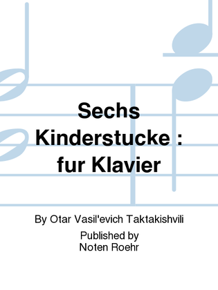 Book cover for Shest' detskikh p'es
