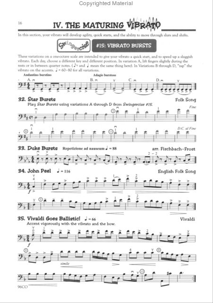 Viva Vibrato! - Cello Viva Vibrato! - Cello Chamber Orchestra scores gallery preview page 3
