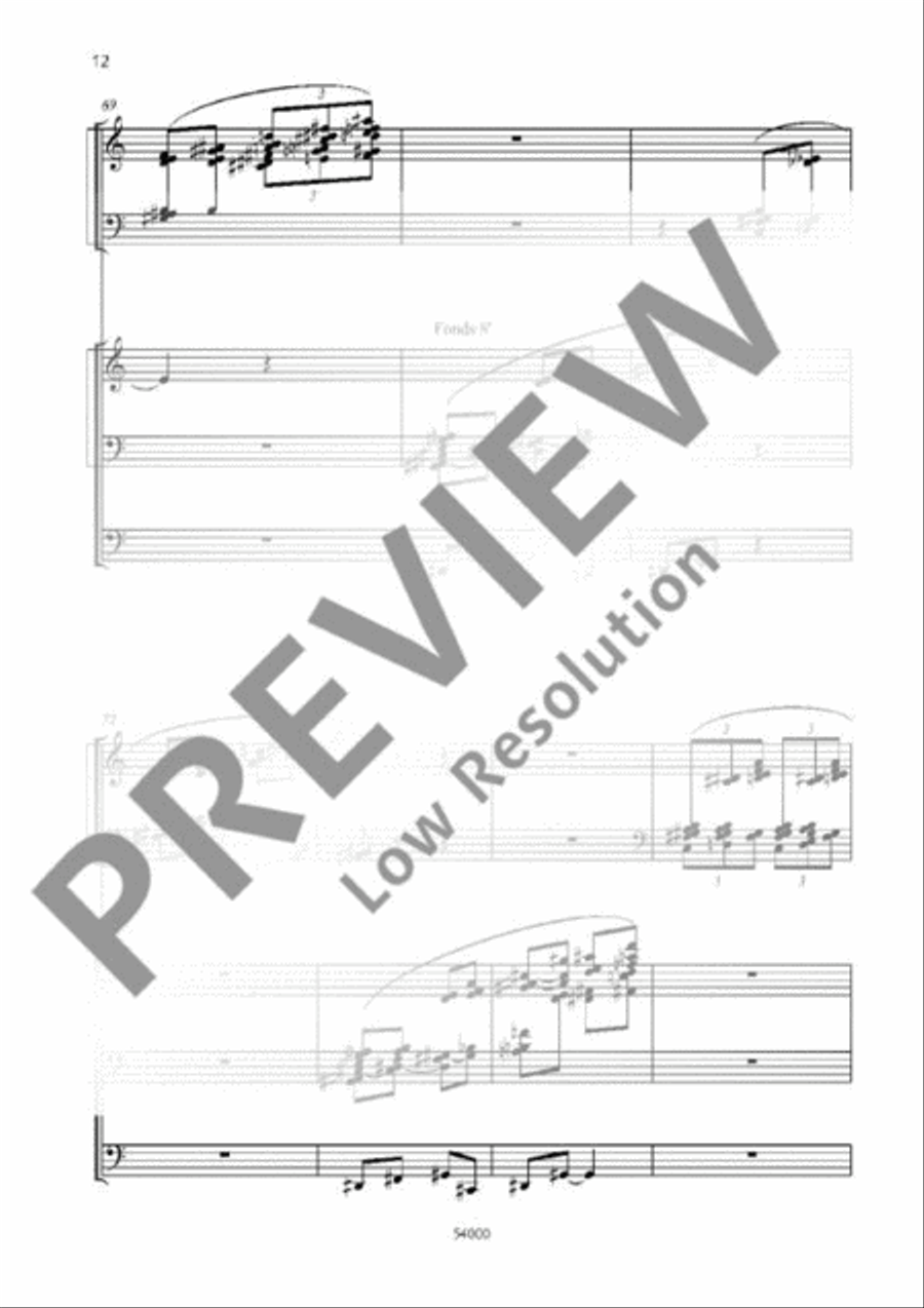 Répliques Organ scores gallery preview page 15
