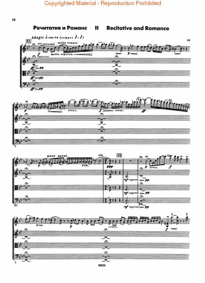 String Quartet No. 2, Op. 68