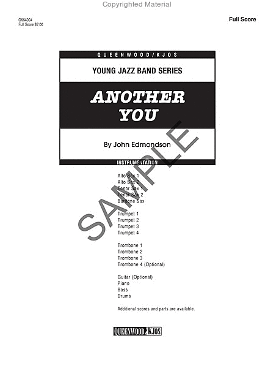 Another You Jazz Ensemble scores gallery preview page 2