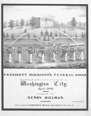 President Harrison's Funeral Dirge