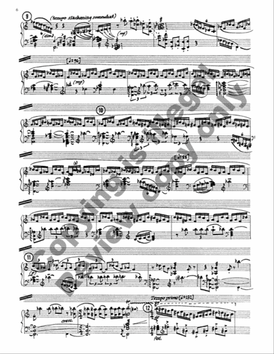 The System Choir scores gallery preview page 6
