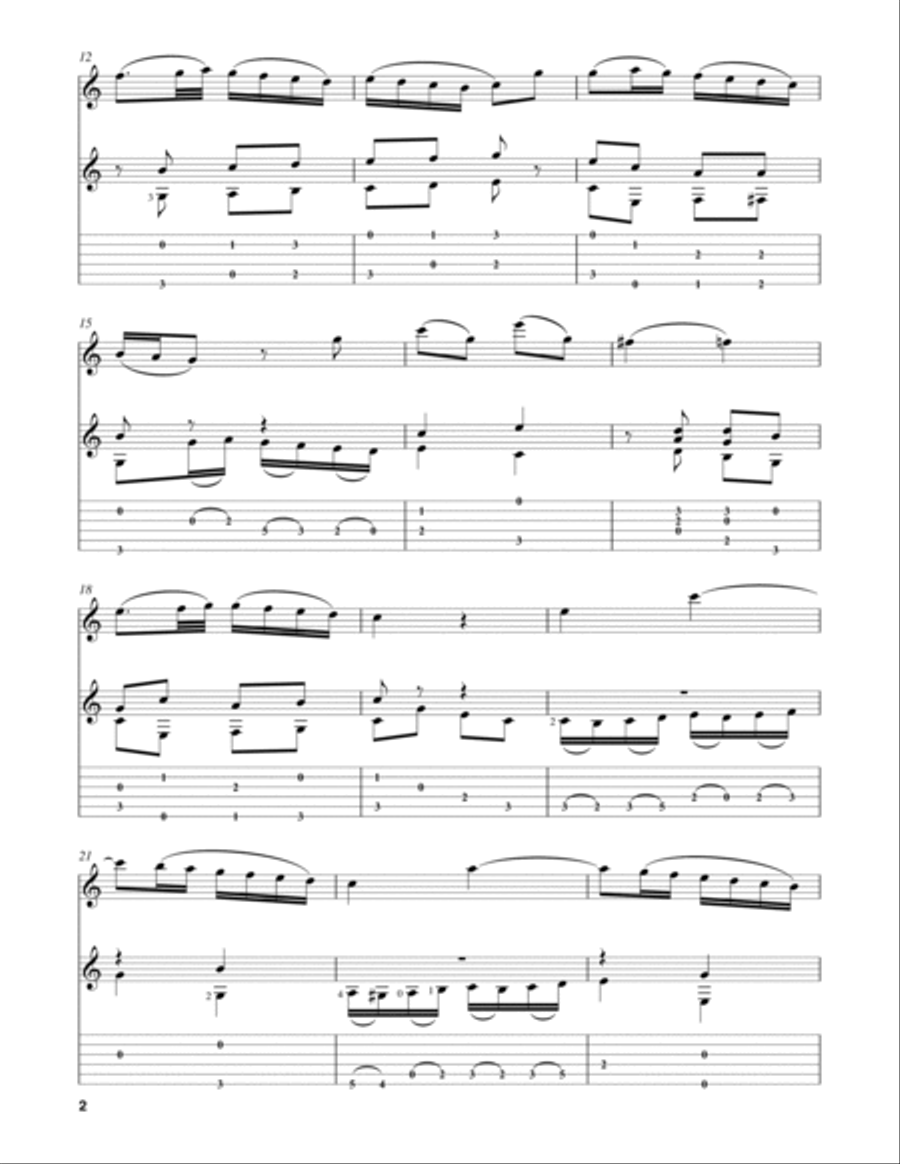 Aria Flute scores gallery preview page 2
