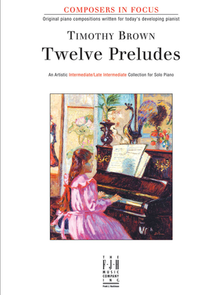 Book cover for Twelve Preludes (NFMC)