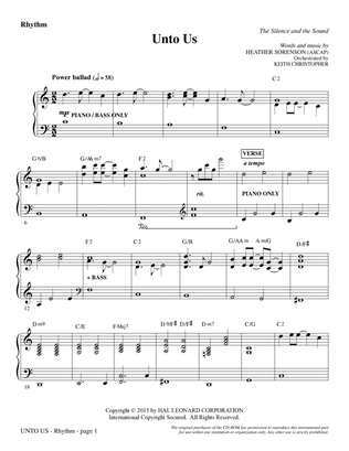 The Silence and the Sound: A Cantata for Christmas - Rhythm