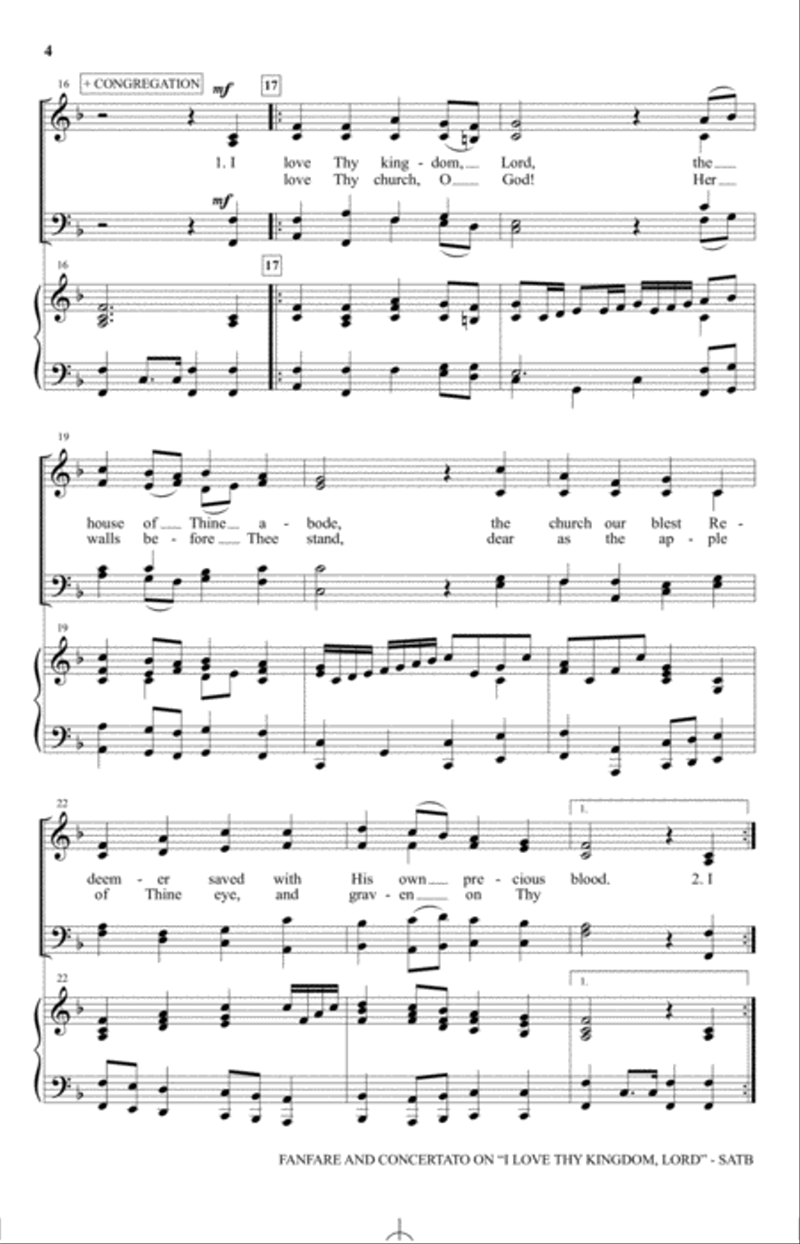 Fanfare And Concertato On 