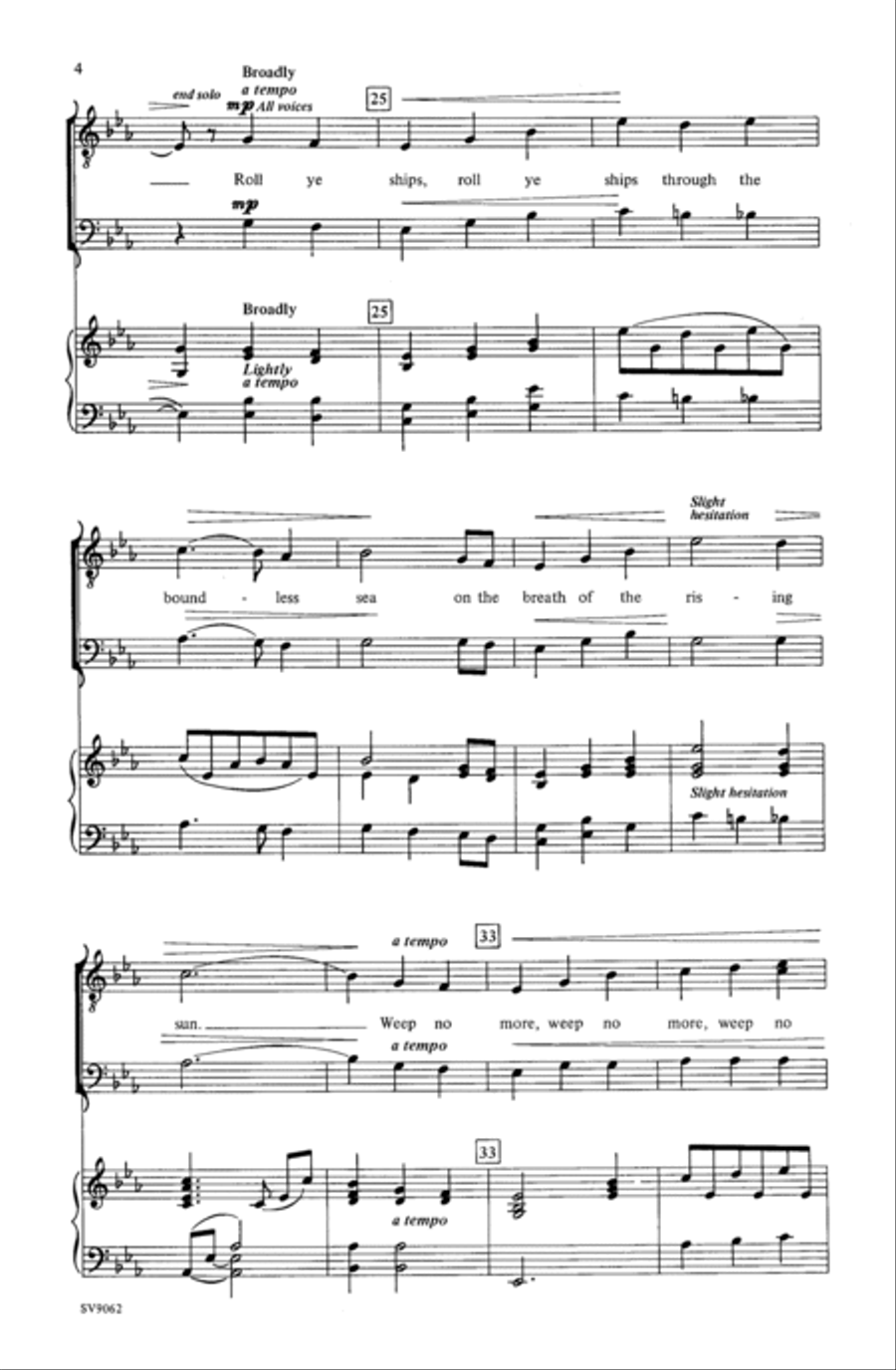 Homeward Bound Homeward Bound Men's Choir scores gallery preview page 4