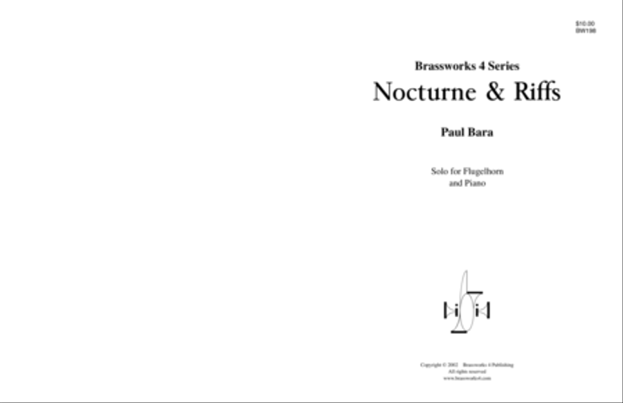 Nocturne & Riffs Cornet scores gallery preview page 1