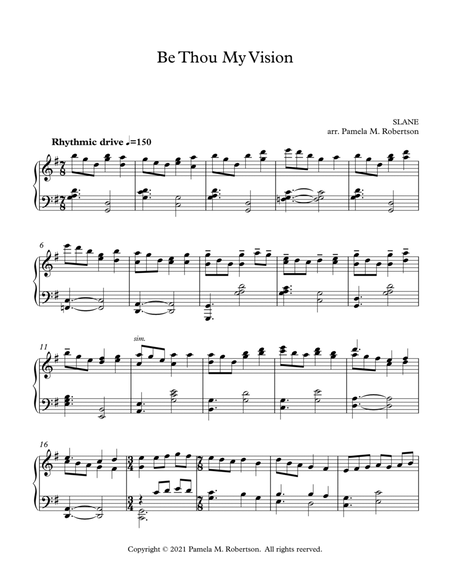 Be Thou My Vision - Advanced Piano Solo image number null