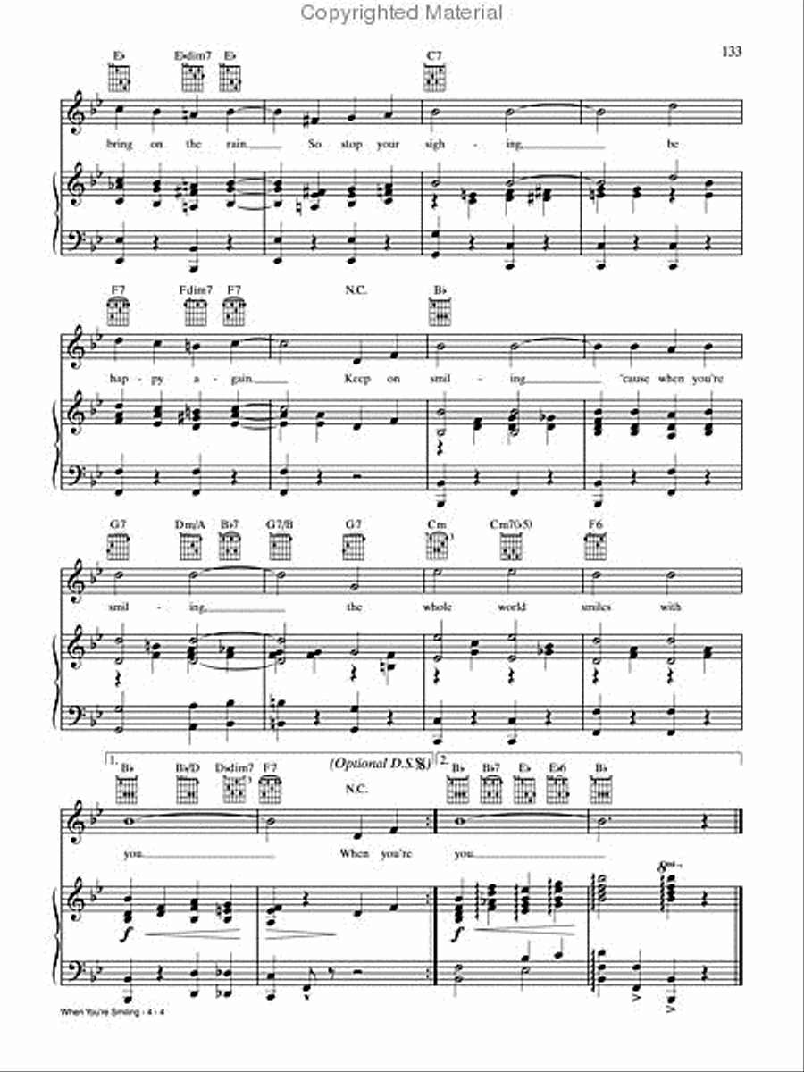 When You're Smiling (Deluxe Edition) Small Ensemble scores gallery preview page 5
