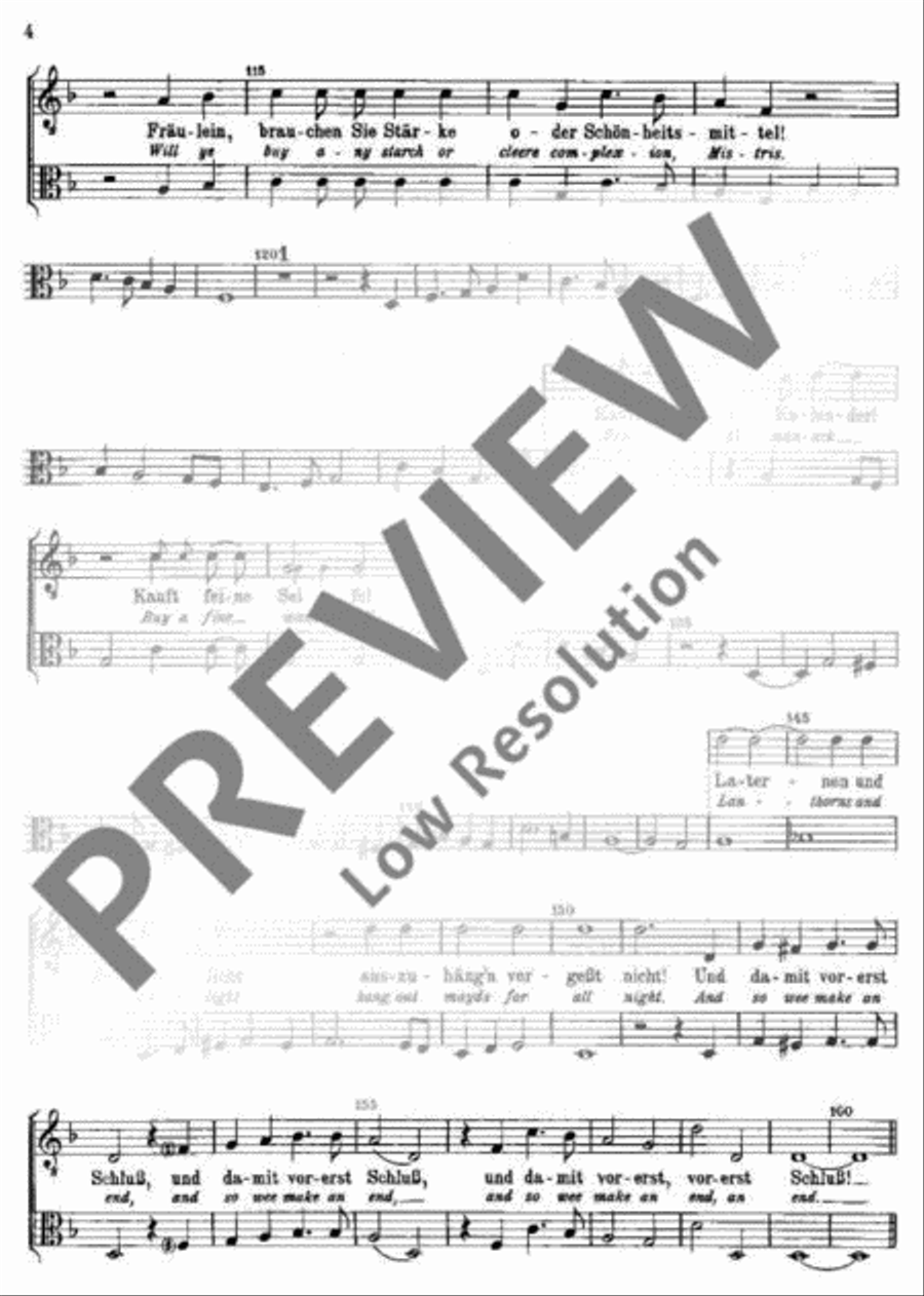 Londoner Straßenrufe Viola scores gallery preview page 5