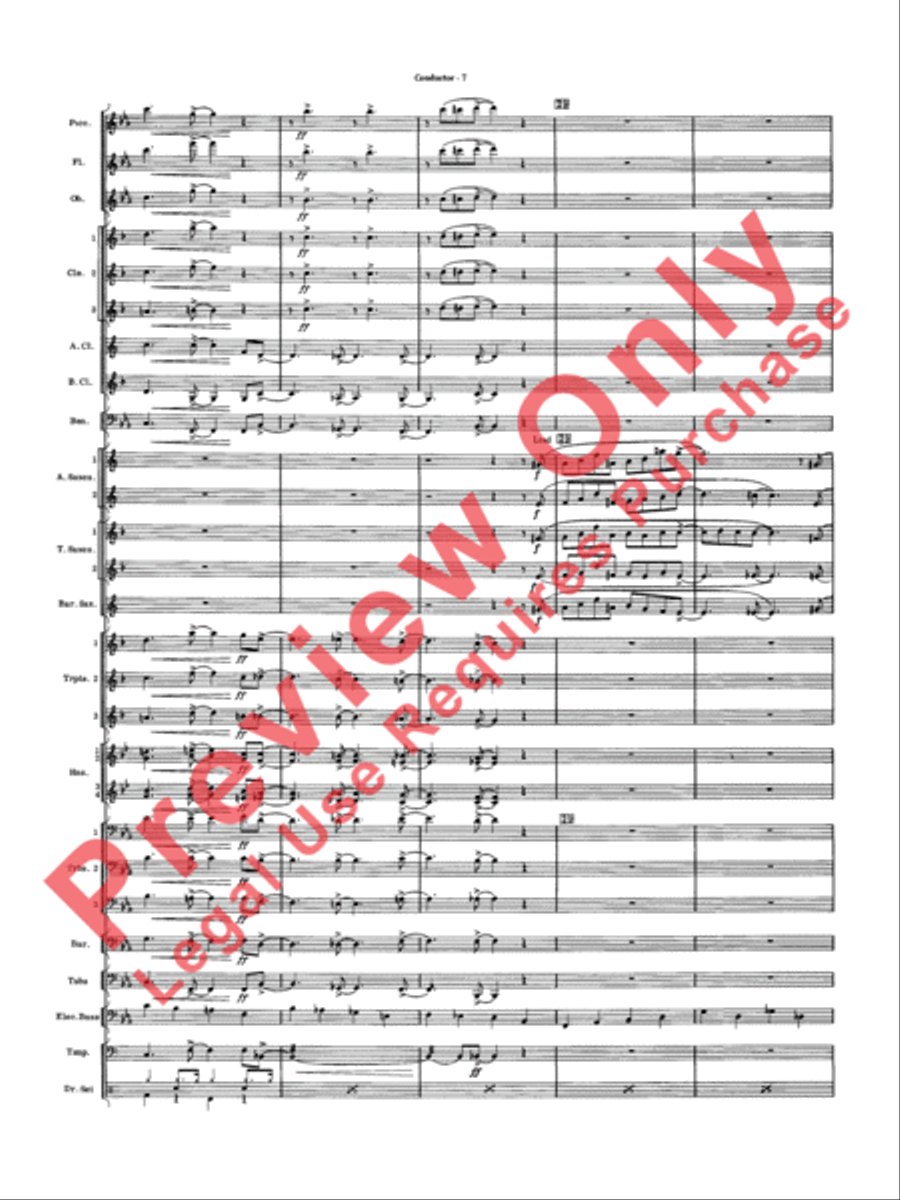 Five to Go Five to Go Concert Band scores gallery preview page 9