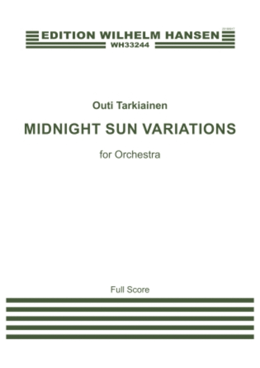 Midnight Sun Variations Score scores gallery preview page 1