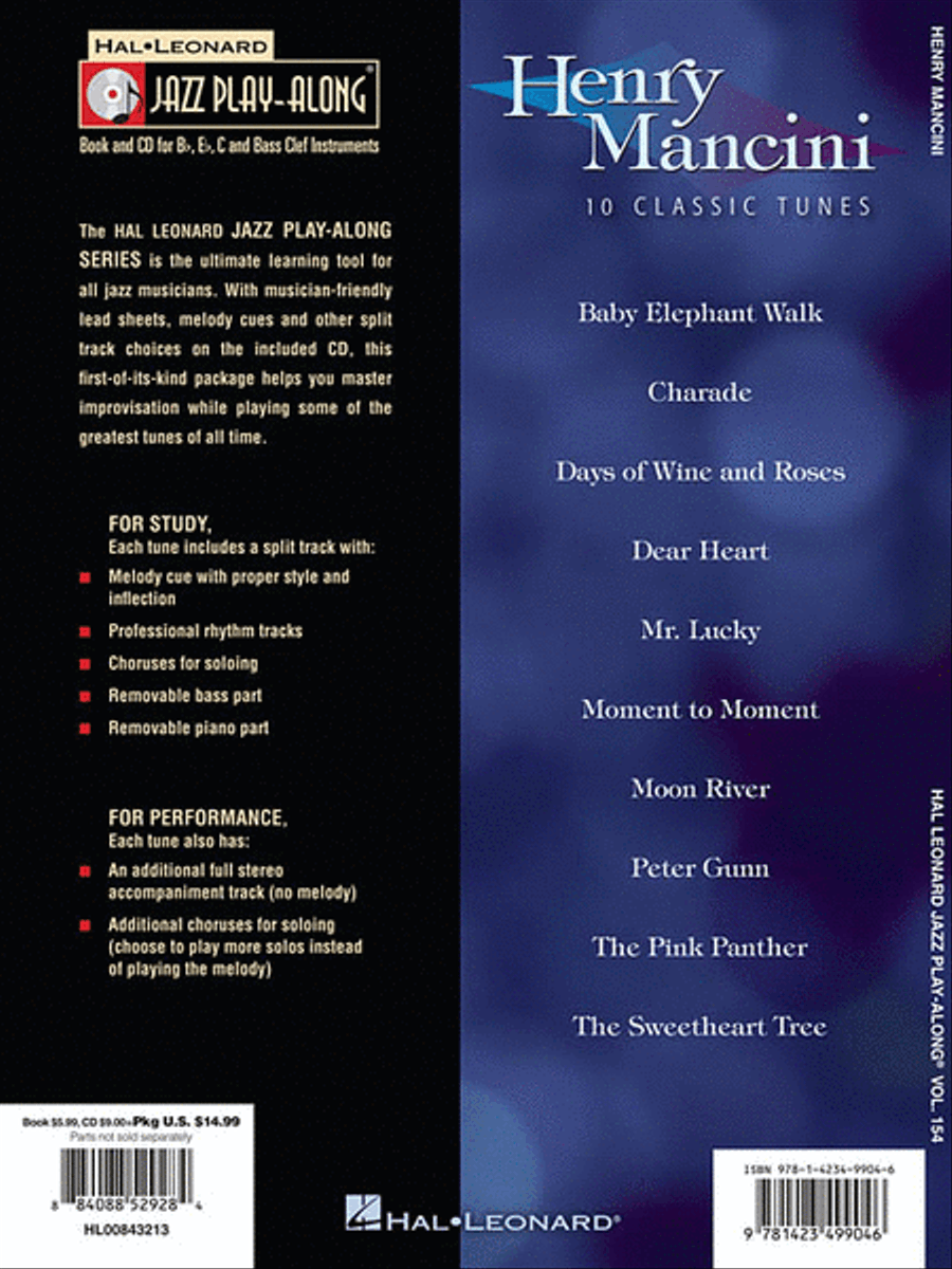 Henry Mancini C Instrument scores gallery preview page 2