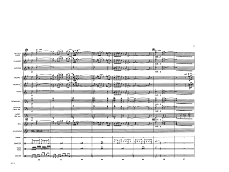 Fire Dance Fire Dance Marching Band scores gallery preview page 8