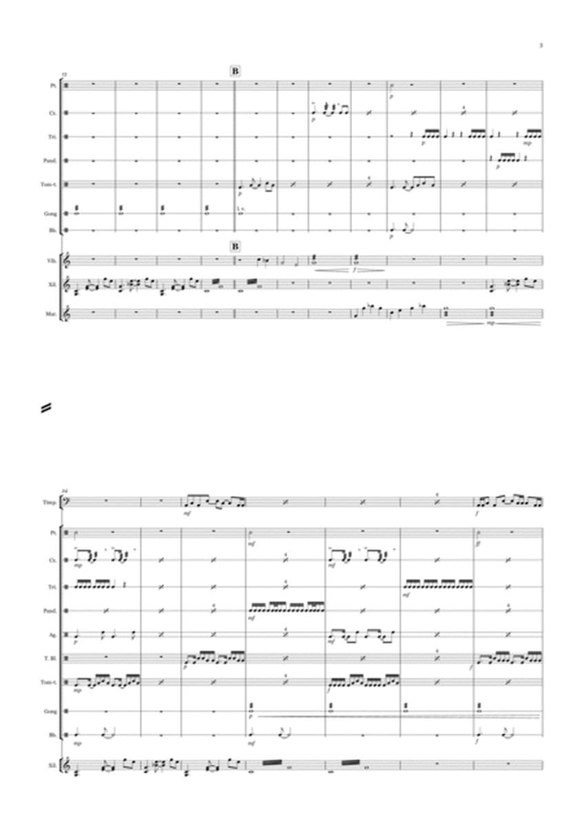 Estudo armorial n° 6, op.22 - for percussion with 15 players image number null
